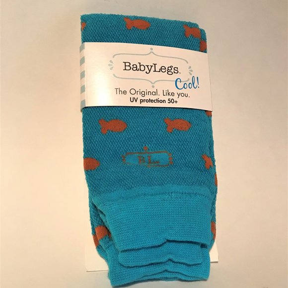 BabyLegs Other - BabyLegs Cool! Go Fish baby leg/arm warmers 50+UPF